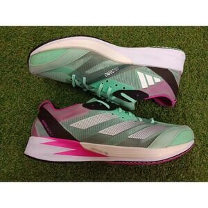 Adidas Adizero Adios 7 GV9062 Women 10 Running Shoes Pulse Mint Athletic Sneaker
